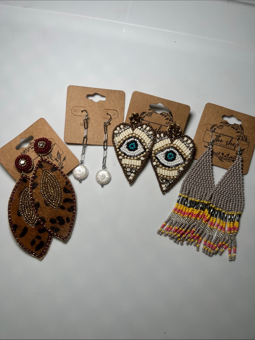 Bundle of 4 Assorted Earrings